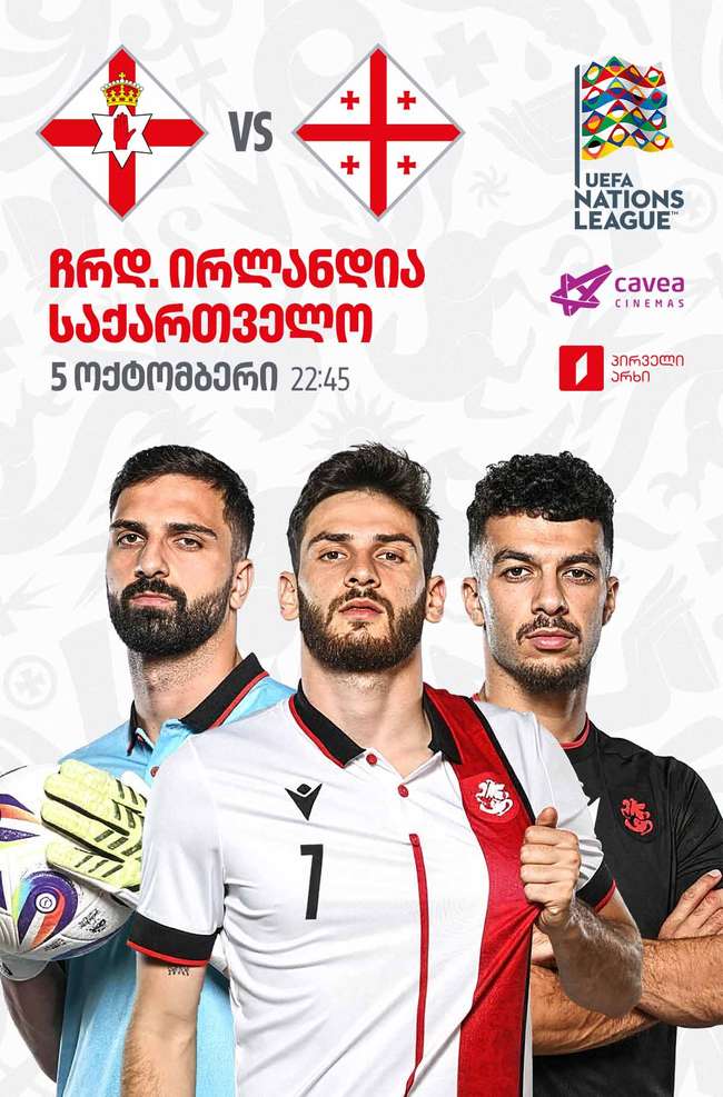 ჩრდ. ირლანდია VS საქართველო — პოსტერი